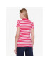 Tommy Hilfiger Polokošeľa Stripe WW0WW27151 Ružová Slim Fit - Pepit.sk