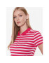 Tommy Hilfiger Polokošeľa Stripe WW0WW27151 Ružová Slim Fit - Pepit.sk