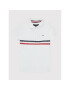 Tommy Hilfiger Polokošeľa Tape KB0KB07366 D Biela Regular Fit - Pepit.sk