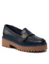 Tommy Hilfiger Poltopánky Th Hardware Chunky Loafer FW0FW06675 Tmavomodrá - Pepit.sk