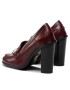 Tommy Hilfiger Poltopánky Twist High Heel Loafer FW0FW06692 Bordová - Pepit.sk