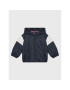 Tommy Hilfiger Prechodná bunda Baby Colorblock KN0KN01577 Tmavomodrá Regular Fit - Pepit.sk