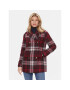 Tommy Hilfiger Prechodný kabát Tartan WW0WW40256 Červená Regular Fit - Pepit.sk