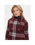 Tommy Hilfiger Prechodný kabát Tartan WW0WW40256 Červená Regular Fit - Pepit.sk