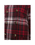 Tommy Hilfiger Prechodný kabát Tartan WW0WW40256 Červená Regular Fit - Pepit.sk