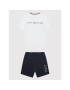 Tommy Hilfiger Pyžamo Basics UB0UB00437 Biela Regular Fit - Pepit.sk