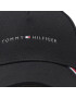 Tommy Hilfiger Šiltovka Downtown AM0AM10865 Čierna - Pepit.sk