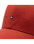 Tommy Hilfiger Šiltovka Th Established Cap AM0AM08277 Červená - Pepit.sk