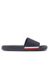 Tommy Hilfiger Šľapky Corporate Hilfiger Pool Slide FM0FM04853 Modrá - Pepit.sk