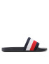 Tommy Hilfiger Šľapky Corporate Pool Slide FM0FM04348 Tmavomodrá - Pepit.sk