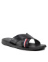 Tommy Hilfiger Šľapky Criss Cross Mix Sandal FM0FM03972 Čierna - Pepit.sk