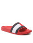 Tommy Hilfiger Šľapky Rubber Th Flag Pool Slide FM0FM04263 Červená - Pepit.sk