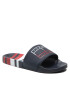 Tommy Hilfiger Šľapky Strips Hilfiger Pool Slide FM0FM04061 Tmavomodrá - Pepit.sk