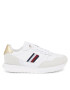 Tommy Hilfiger Sneakersy Global Stripes Lifestyle Runner FW0FW07584 Biela - Pepit.sk