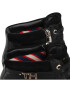 Tommy Hilfiger Sneakersy Hardware Sneaker Wedge FW0FW04303 Čierna - Pepit.sk