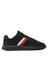 Tommy Hilfiger Sneakersy Lightweight Cupsole Knit Stripes FM0FM04587 Čierna - Pepit.sk