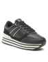 Tommy Hilfiger Sneakersy Platform Stripes Trainer FW0FW06745 Čierna - Pepit.sk