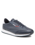 Tommy Hilfiger Sneakersy Runner Lo Leather Detail FM0FM04256 Tmavomodrá - Pepit.sk