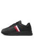 Tommy Hilfiger Sneakersy Supercup Leather Stripes FM0FM04824 Čierna - Pepit.sk