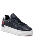 Tommy Hilfiger Sneakersy Th Femine Leather Sneaker FW0FW06511 Tmavomodrá - Pepit.sk