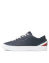 Tommy Hilfiger Sneakersy Th Hi Vulc Core Low Lth Stripes FM0FM04778 Modrá - Pepit.sk