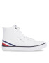 Tommy Hilfiger Sneakersy Th Hi Vulc Core Lth FM0FM04816 Biela - Pepit.sk