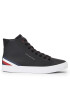 Tommy Hilfiger Sneakersy Th Hi Vulc Core Lth FM0FM04816 Čierna - Pepit.sk