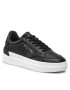 Tommy Hilfiger Sneakersy Th Signature Leather Sneaker FW0FW06665 Čierna - Pepit.sk