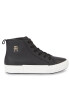 Tommy Hilfiger Sneakersy Vulc Th Leather Sneaker Hi FW0FW07550 Čierna - Pepit.sk