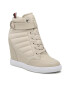 Tommy Hilfiger Sneakersy Wedge Sneaker Boot FW0FW06752 Béžová - Pepit.sk