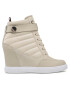 Tommy Hilfiger Sneakersy Wedge Sneaker Boot FW0FW06752 Béžová - Pepit.sk