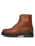 Tommy Hilfiger Šnurovacia obuv Comfort Cleated Termo Lth Boot FM0FM04651 Hnedá - Pepit.sk