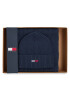 Tommy Hilfiger Súprava čiapka a tunelový šál Tjw Flag Beanie And Scarf AM0AM11677 Tmavomodrá - Pepit.sk