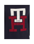 Tommy Hilfiger Sveter Bold Monogram MW0MW28045 Tmavomodrá Oversize - Pepit.sk