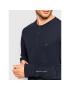 Tommy Hilfiger Sveter Casual Henley MW0MW20156 Tmavomodrá Relaxed Fit - Pepit.sk