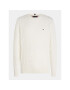 Tommy Hilfiger Sveter MW0MW33132 Écru Relaxed Fit - Pepit.sk