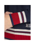 Tommy Hilfiger Sveter Placed Graphic MW0MW29028 Tmavomodrá Relaxed Fit - Pepit.sk