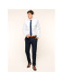 Tommy Hilfiger Tailored Bavlnené nohavice TT0TT05801 Tmavomodrá Slim Fit - Pepit.sk