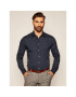 Tommy Hilfiger Tailored Košeľa Poplin Classic TT0TT07821 Tmavomodrá Slim Fit - Pepit.sk