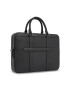 Tommy Hilfiger Taška na laptop Th Structured Leather Comp Bag AM0AM11562 Čierna - Pepit.sk