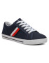 Tommy Hilfiger Tenisky Low Cut Lace-Up Sneaker T3B4-31070-1185 S Tmavomodrá - Pepit.sk