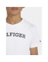 Tommy Hilfiger Tričko Arched KB0KB08333 M Biela Regular Fit - Pepit.sk