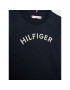 Tommy Hilfiger Tričko Arched KS0KS00401 D Tmavomodrá Regular Fit - Pepit.sk