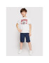 Tommy Hilfiger Tričko Artwork KB0KB06519 D Biela Regular Fit - Pepit.sk