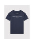 Tommy Hilfiger Tričko Baby Essential KN0KN01487 Tmavomodrá Regular Fit - Pepit.sk