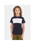 Tommy Hilfiger Tričko Colorblock KB0KB08552 M Tmavomodrá Regular Fit - Pepit.sk