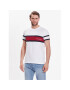 Tommy Hilfiger Tričko Colorblock Placement MW0MW29282 Biela Slim Fit - Pepit.sk