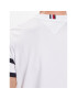 Tommy Hilfiger Tričko Colorblock Placement MW0MW29282 Biela Slim Fit - Pepit.sk