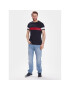 Tommy Hilfiger Tričko Colorblock Placement MW0MW29282 Tmavomodrá Slim Fit - Pepit.sk