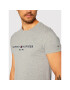 Tommy Hilfiger Tričko Core Logo Tee MW0MW11465 Sivá Slim Fit - Pepit.sk